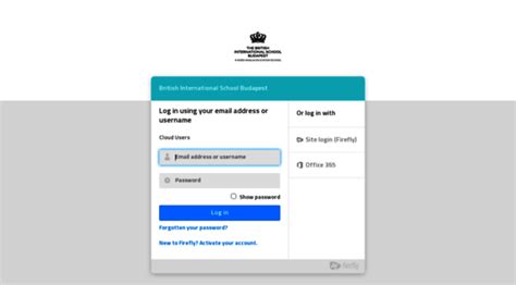 firefly bisb|BISB Firefly how to login .